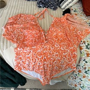 One piece swim suit